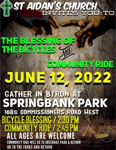 Bicycles Blessing & Community Ride 2022