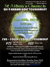 Annual Golf Tournament 2019