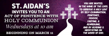 Holy Communion on Wednesdays in Lent